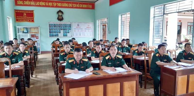 Đảng ủy Quân Sự: Học tập, Quán triệt triển khai thực hiện Nghị quyết Đại hội XIII của Đảng