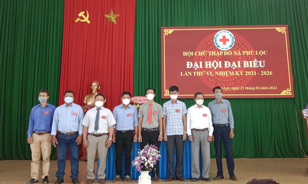 Đại hội đại biểu Hội chữ thập đỏ xã Phú Lộc, nhiệm kỳ 2021-2026
